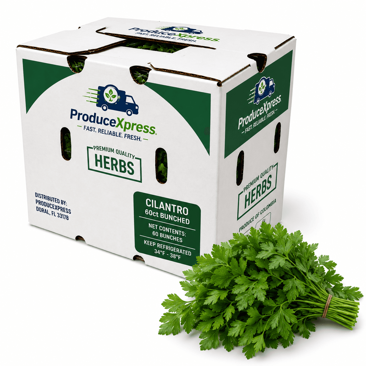 PARSLEY 60CT BUNCHED BOX